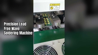 SMT Mini Automatic Dual Wave PCB Through-hole Precision Lead Free Wave Leading MachineoSlder