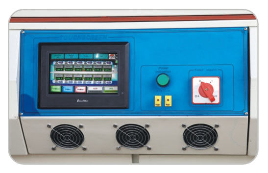 دستگاه لحیم‌کاری مجدد SMT با 6 ناحیه و کنترل PLC صفحه لمسی
