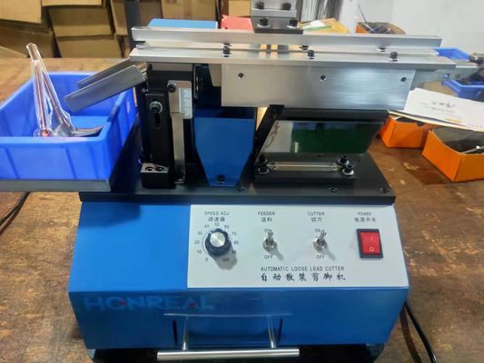 رادیال Capacitor تشکیل مقاومت ماشین برش سرب دستی نوع