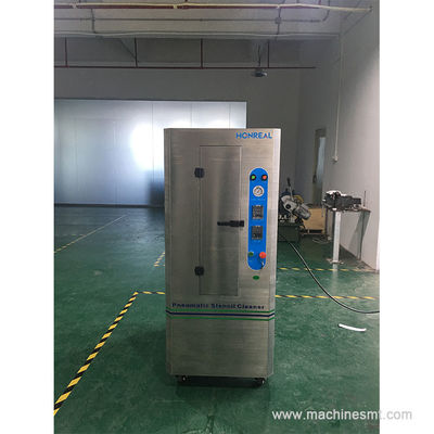 فولاد میش SMT استنسل ماشین تمیز کردن پنوماتیک برای خط SMT