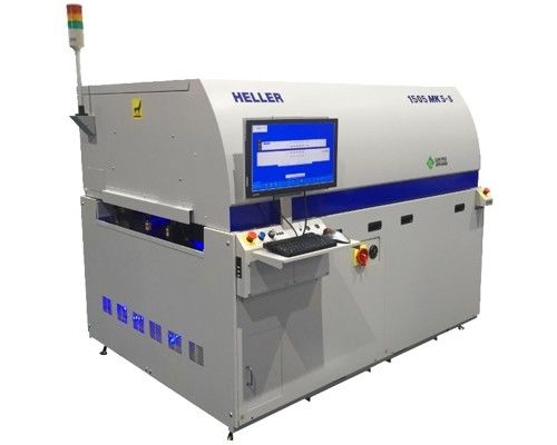 هلر استفاده شده ماشین 5 مناطق هوا Reflow فر SMT / SMD / ال ای دی دستگاه جوش با سیمنز PLC